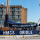 Illustration for article titled HMCS Oriole at Crawford Wharf in Downtown Kingston